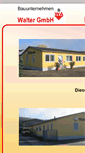 Mobile Screenshot of bau-walter.com